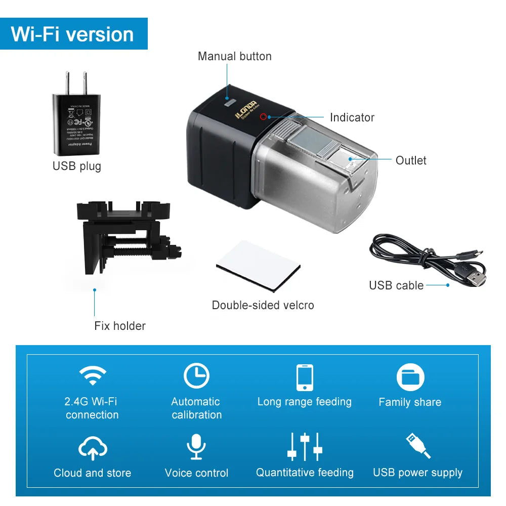 WiFi Smart Aquarium Feeder