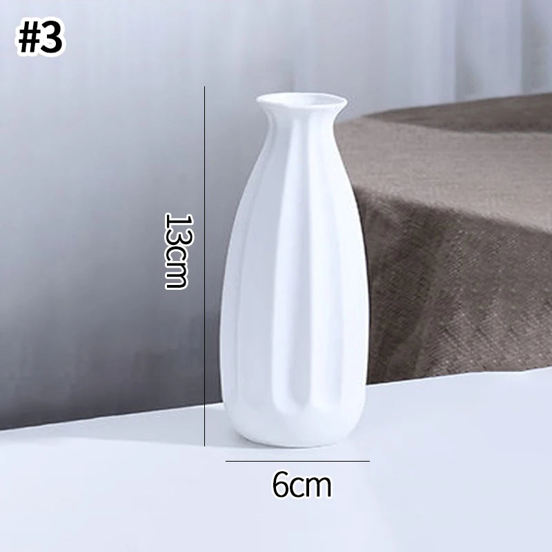 Mini Frosted Ceramic Bud Vase