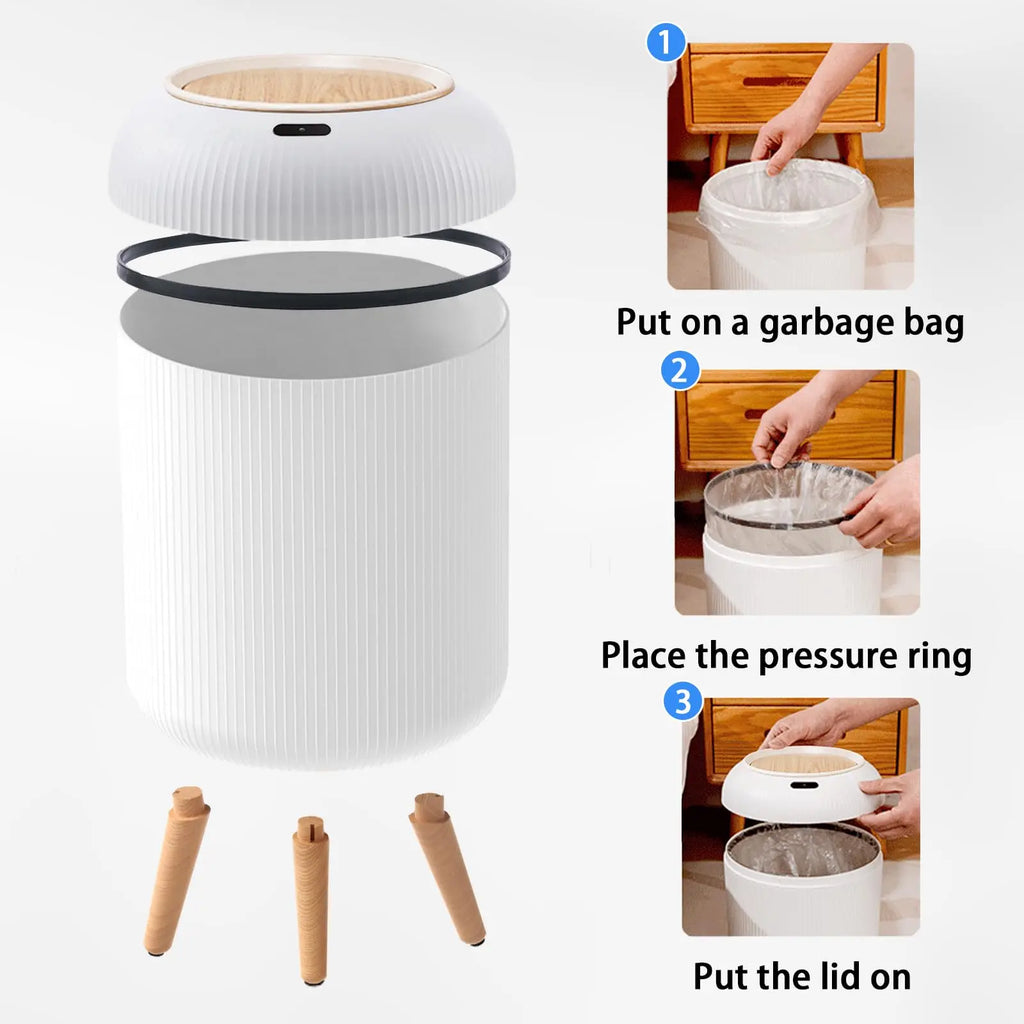 Touchless Motion Sensor Trash Can