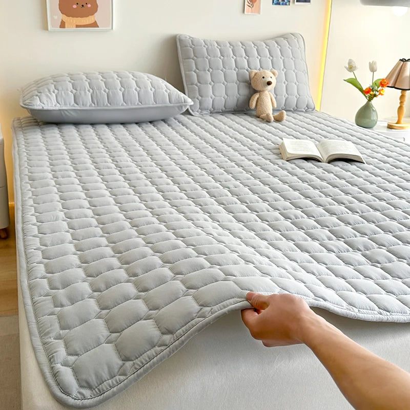 Quilted Cotton Mattress Protector