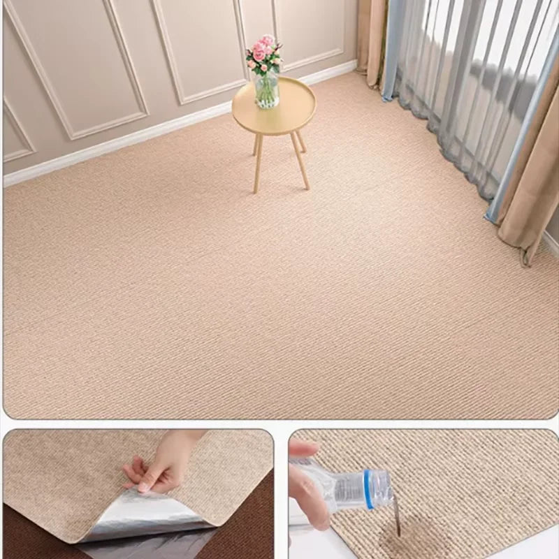 Self-Adhesive Solid Polyester Floor Mat
