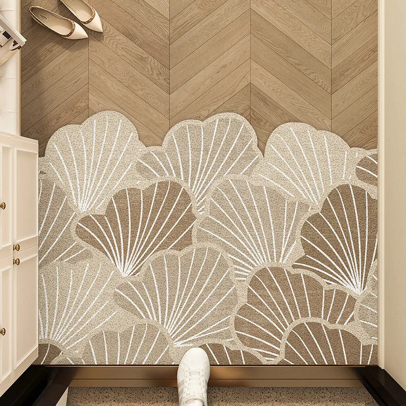 Modern Geometric PVC Floor Mat