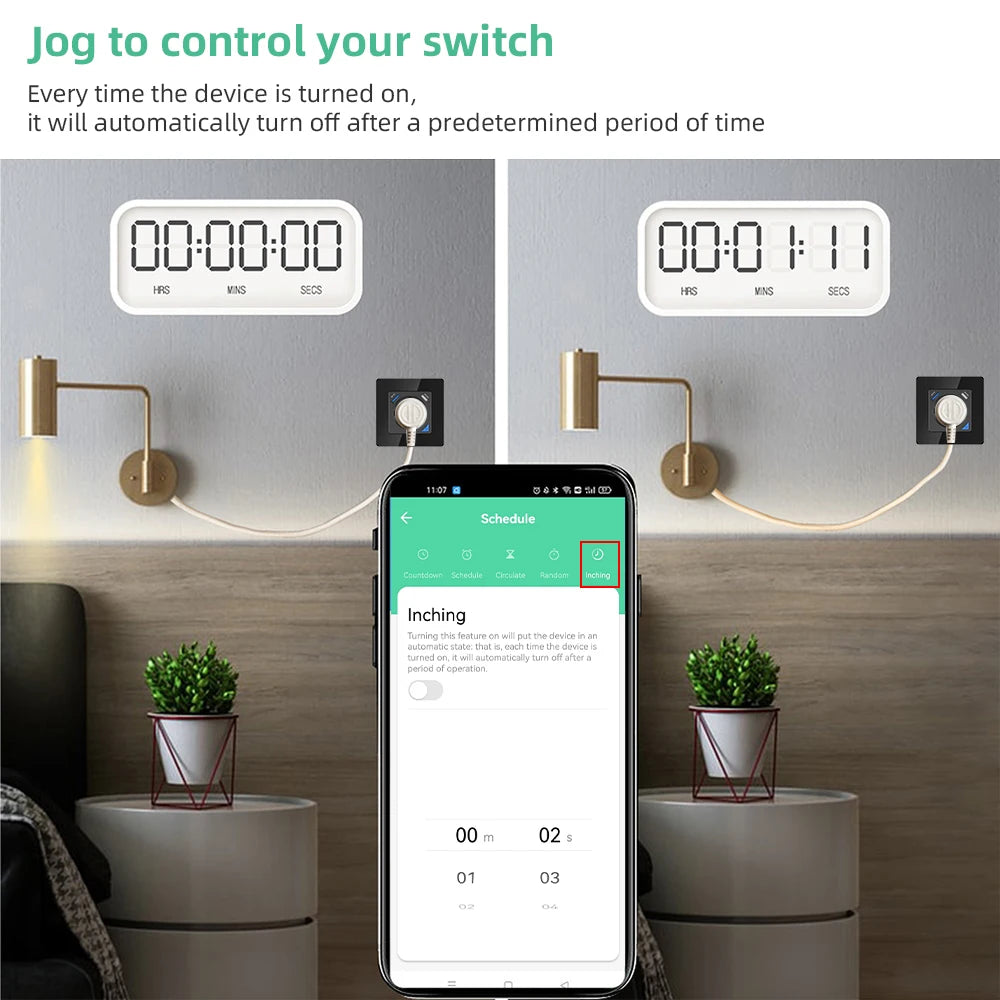 COSWALL DIY Module Black WiFi Tuya Smart EU