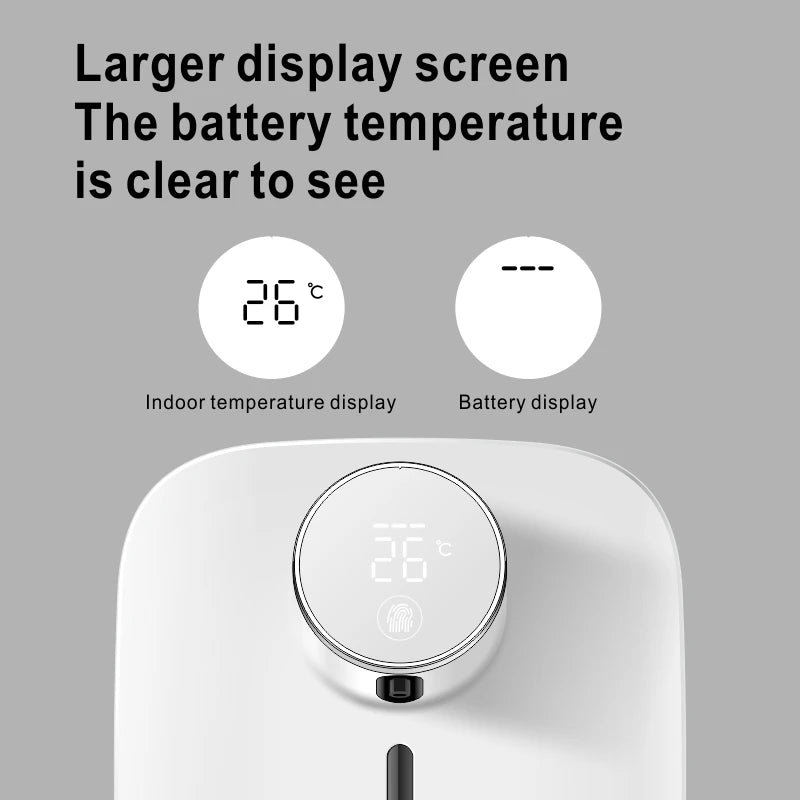 Wall-Mounted Automatic Foam Soap Dispenser