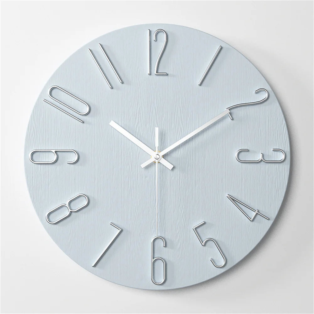 Modern Still Life Plastic Quartz Wall Clock