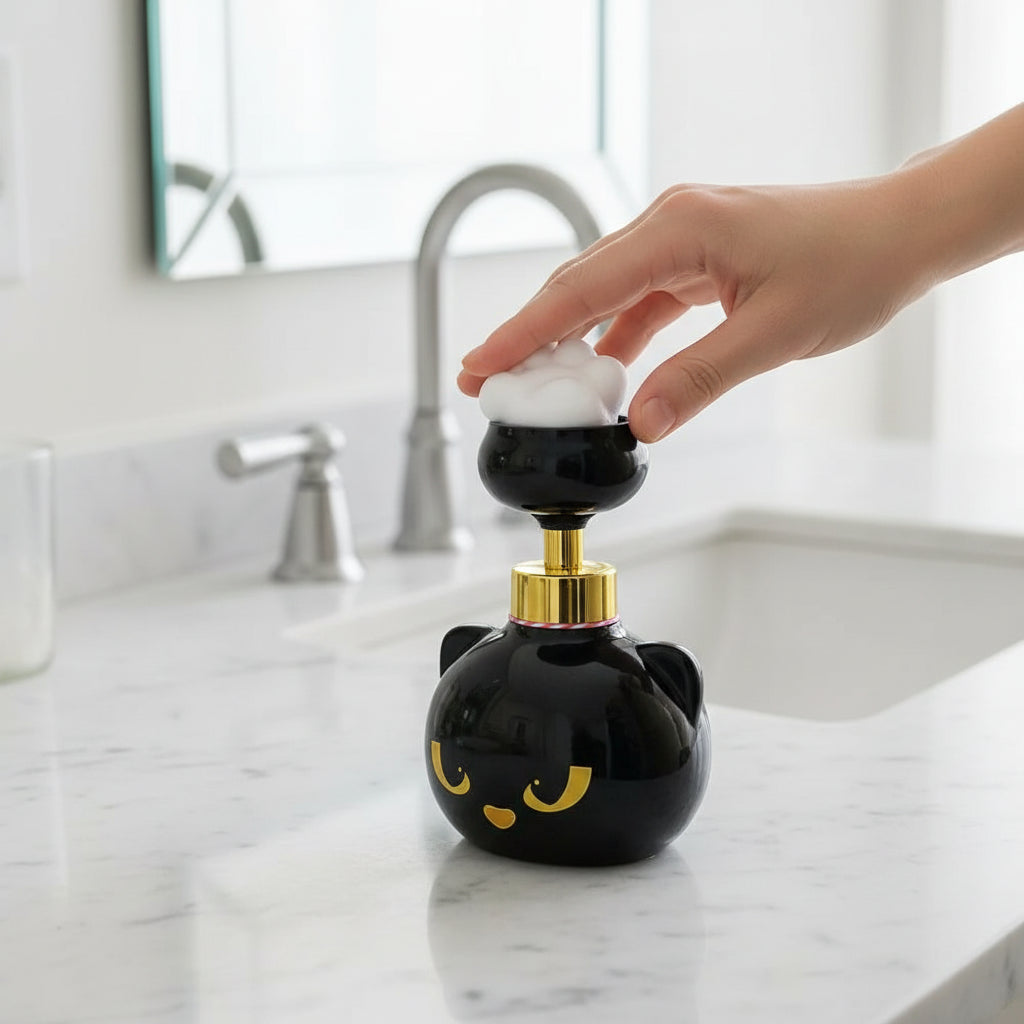Cute Cat Paw Foam Soap Dispenser